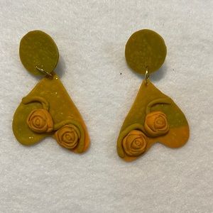 Hand Designed Polymer Clay Earrings